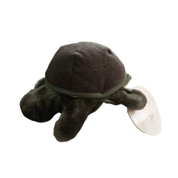 Folkmanis Folktails Turtle Hand Puppet Plush Large Realistic Stuffed Animal - Picture 4 of 5
